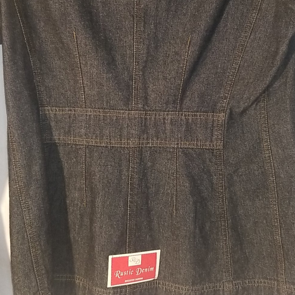 Rustic Denim Jacket - Picture 6 of 6
